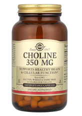 Choline 350 mg Solgar 100 vegetable capsule