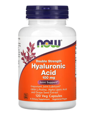 Hyaluronic Acid 100 mg Now Foods 120 veg capsules