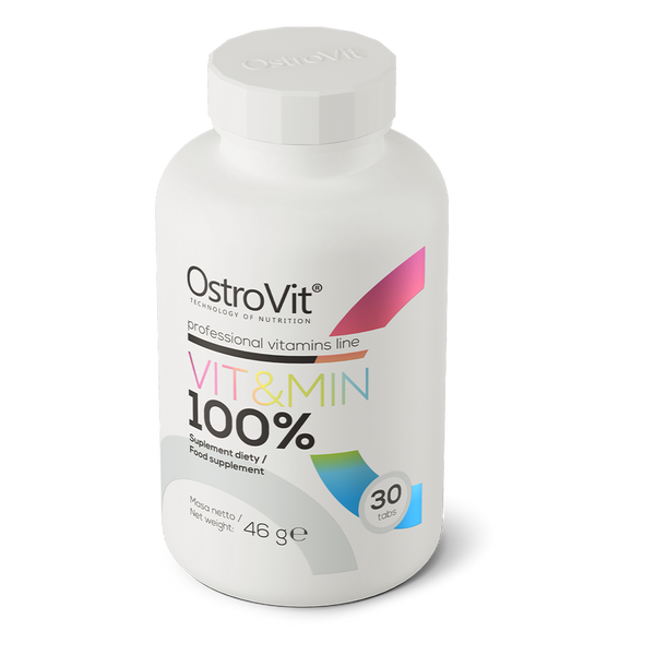 100% Vit&Min OstroVit 30 tablets