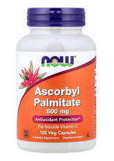 Ascorbyl Palmitate 500 mg Now Foods 100 veg capsules