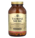 Taurine 500 mg Solgar 250 vegetable capsules